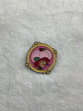 Strawberry Shortcake Enamel Pin - Pink & Yellow